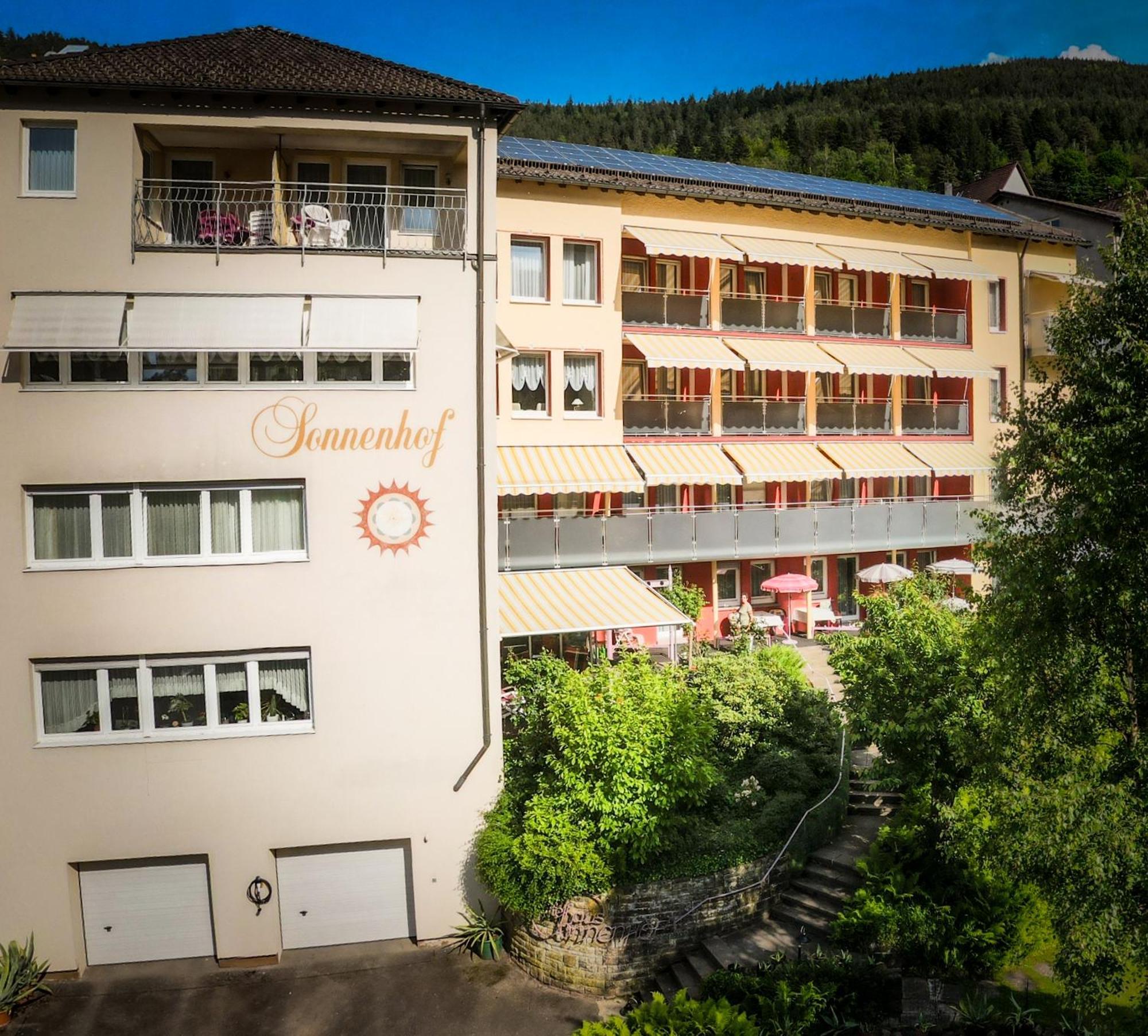 Hotel Sonnenhof Bad Wildbad Eksteriør bilde